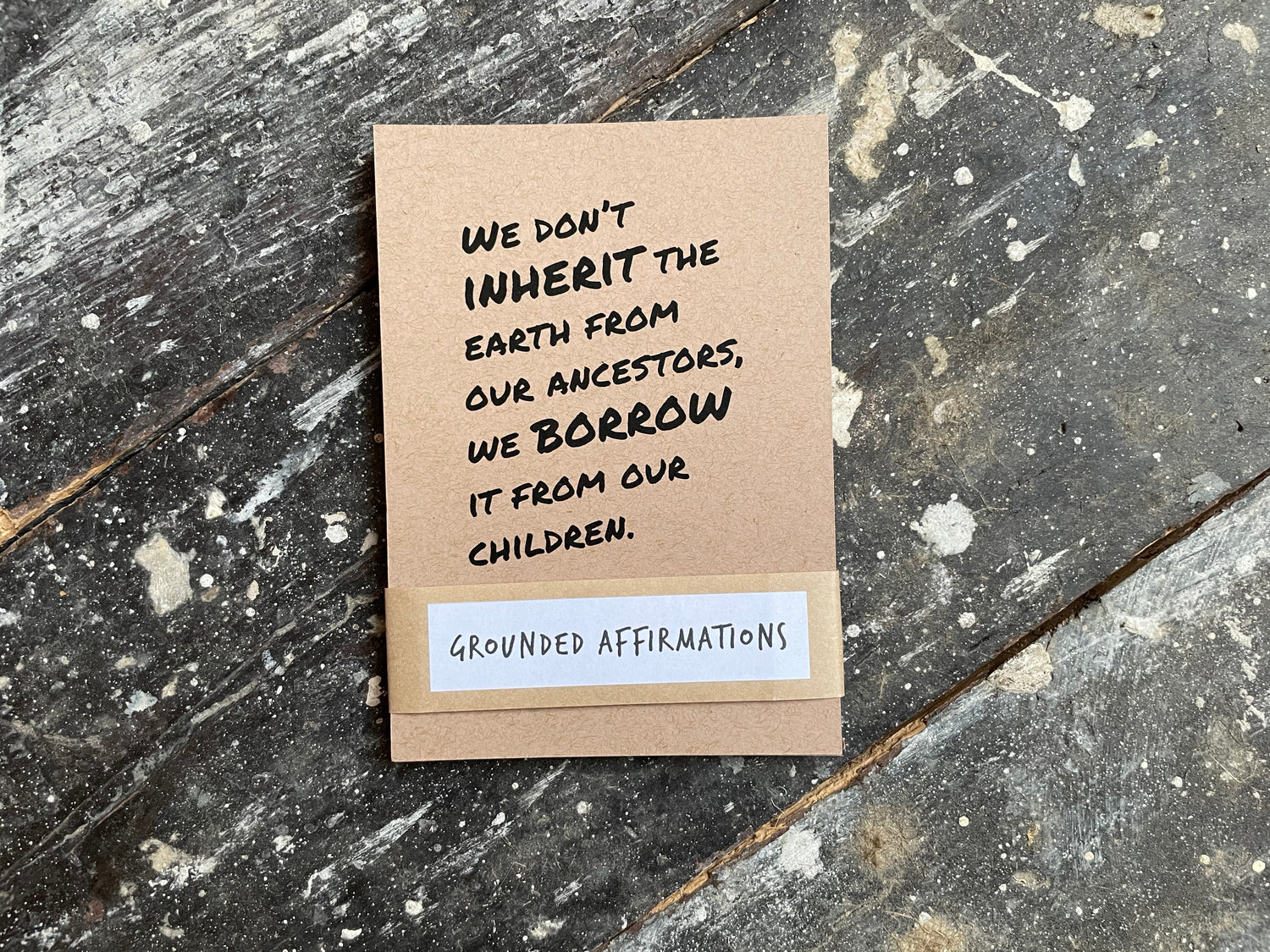 Recycled Kraft Postcards