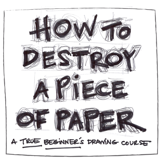 How To Destroy A Piece of Paper