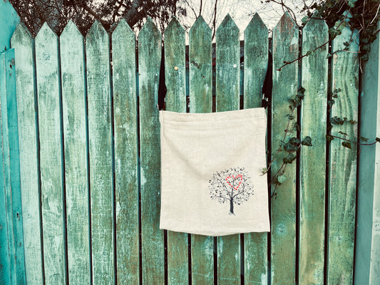 Love Tree // Hemp+Cotton Crossbody Satchel