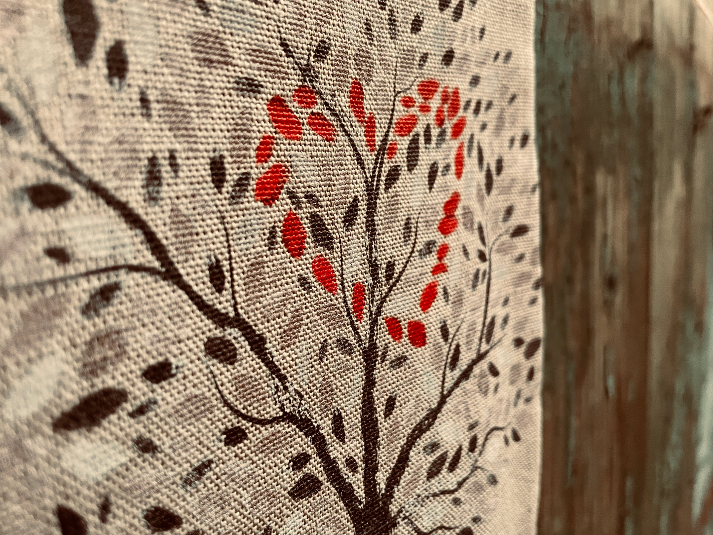 Love Tree // Natural Linen Tea Towel