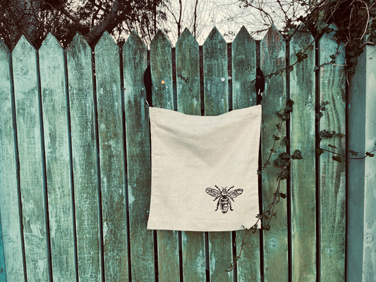 Bee // Hemp+Cotton Crossbody Satchel